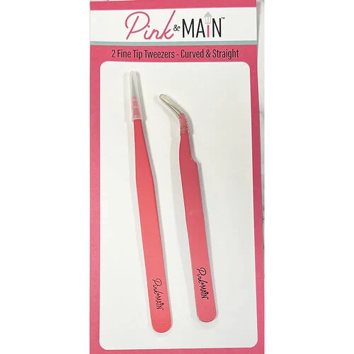Pink and Main - Fine Tip Tweezers