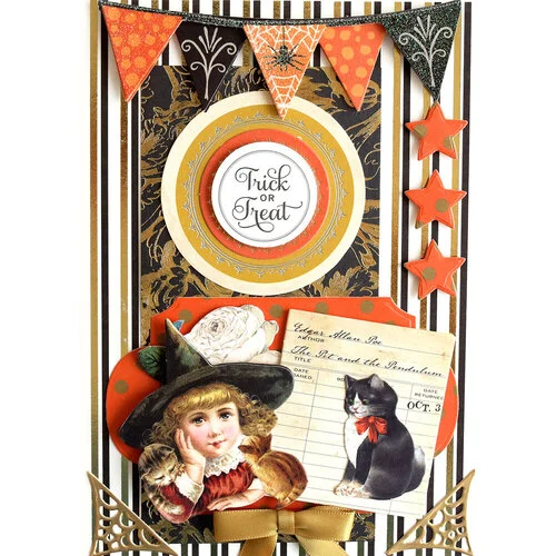 Anna Griffin - Stickers - Mini Halloween Stickers And Sentiments 3 Anna Griffin - Stickers - Mini Halloween Stickers And Sentiments