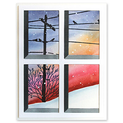 Penny Black - Hello Winter Collection - Creative Dies - View Point 2 Penny Black - Hello Winter Collection - Creative Dies - View Point