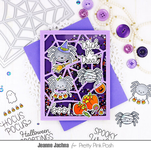 Pretty Pink Posh - Dies - Spider Friends 2 Pretty Pink Posh - Dies - Spider Friends