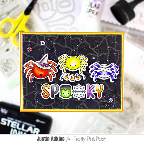 Pretty Pink Posh - Dies - Spider Friends 4 Pretty Pink Posh - Dies - Spider Friends