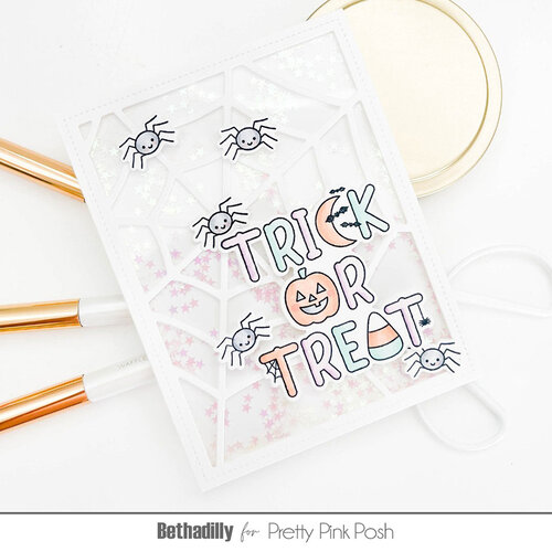 Pretty Pink Posh - Dies - Spider Web Cover Plate