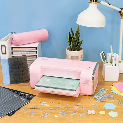 Sizzix - Big Shot Switch Plus Machine Die Cutting Bundle - Cherry Blossom - Magic Mat and Magnetic Mat