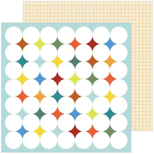 Pinkfresh Studio - Paige Evans - Legendary Collection - 12 x 12 Double Sided Paper - Unstoppable