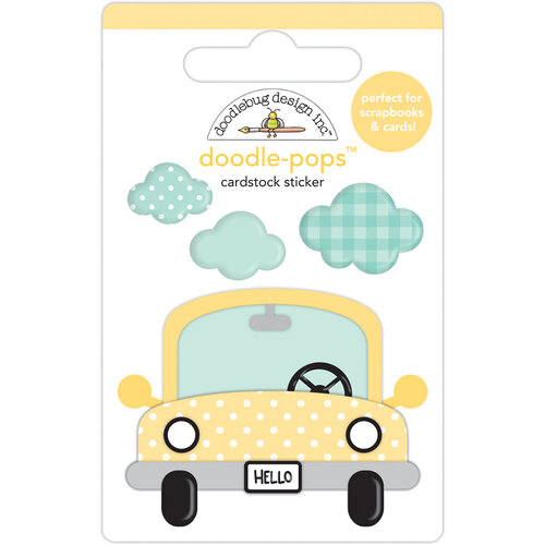 Doodlebug Design - My Happy Place Collection - Stickers - Doodle-Pops - Puddle Jumper 1 Doodlebug Design - My Happy Place Collection - Stickers - Doodle-Pops - Puddle Jumper