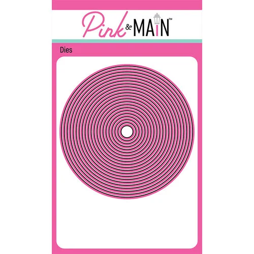 Pink and Main - Dies - Layered Circle 1 Pink and Main - Dies - Layered Circle