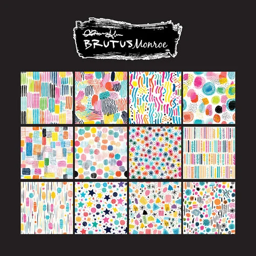 Brutus Monroe - Create Your Own Ending Collection - 6 x 6 Paper Pack - Dashing Doodles