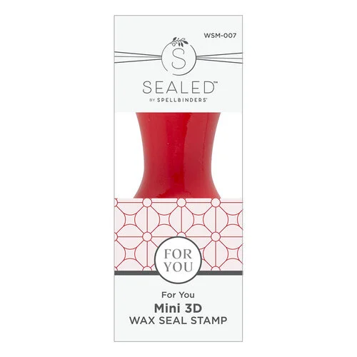 Spellbinders - Holiday Magic Collection - Mini 3D Wax Seal - For You 3 Spellbinders - Holiday Magic Collection - Mini 3D Wax Seal - For You