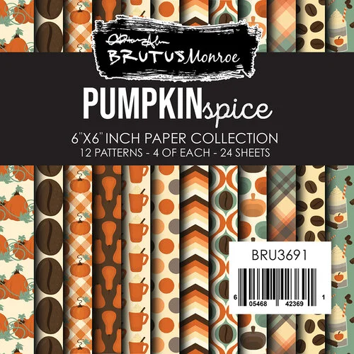 Brutus Monroe - 6 x 6 Paper Pack - Pumpkin Spice