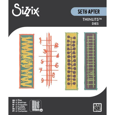 Sizzix - Seth Apter - Thinlits Dies - Stretchers