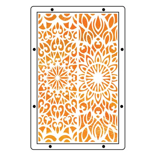 Sizzix - Studio - Mark Montano - Clear Stamps and Stencils Set - Build It 3 Sizzix - Studio - Mark Montano - Clear Stamps and Stencils Set - Build It