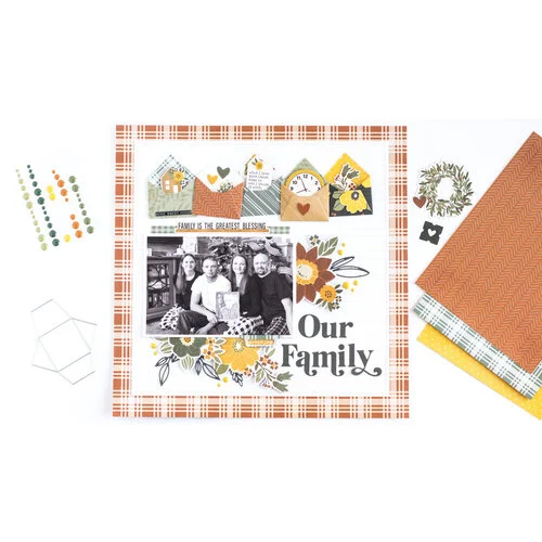 Scrapbook.com - Decorative Die Set - Little Envelopes - Classic - Set of 2