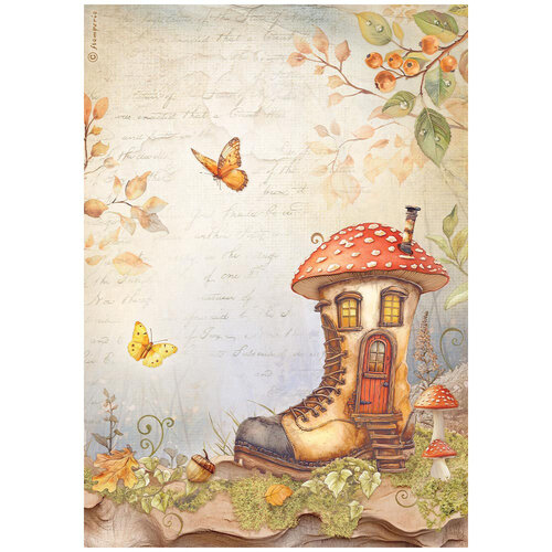 Stamperia - Whispering Woods Collection - A4 Rice Paper - 6 Pack 5 Stamperia - Whispering Woods Collection - A4 Rice Paper - 6 Pack