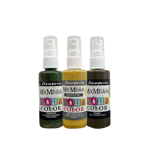 Stamperia - Whispering Woods Collection - Aquacolor - 3 Pack