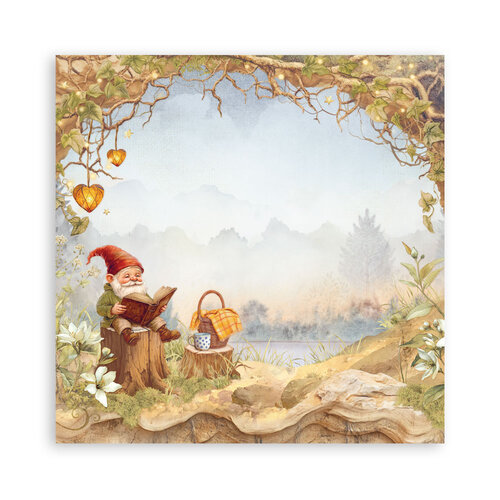 Stamperia - Whispering Woods Collection - 8 x 8 Paper Pad - Single Face 13 Stamperia - Whispering Woods Collection - 8 x 8 Paper Pad - Single Face