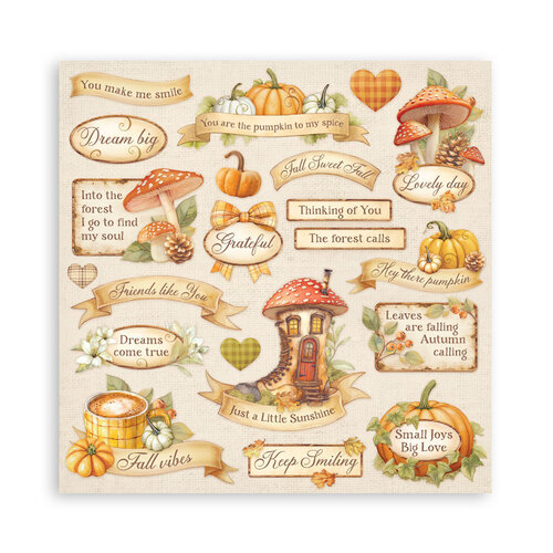 Stamperia - Whispering Woods Collection - 8 x 8 Paper Pad - Single Face 2 Stamperia - Whispering Woods Collection - 8 x 8 Paper Pad - Single Face