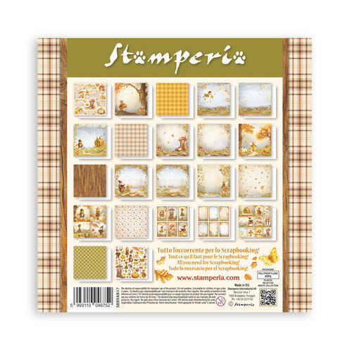 Stamperia - Whispering Woods Collection - 8 x 8 Paper Pad - Single Face 24 Stamperia - Whispering Woods Collection - 8 x 8 Paper Pad - Single Face