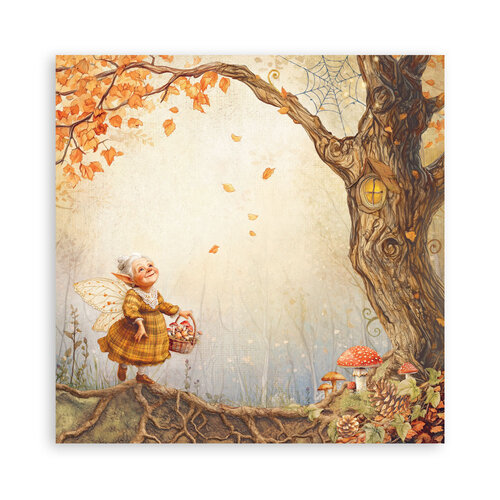 Stamperia - Whispering Woods Collection - 8 x 8 Paper Pad - Single Face 3 Stamperia - Whispering Woods Collection - 8 x 8 Paper Pad - Single Face