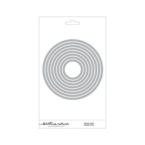 Concord and 9th - Kristina Werner - Dies - Circle Thin Frames 1 Concord and 9th - Kristina Werner - Dies - Circle Thin Frames