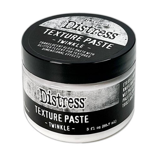 Ranger Ink - Tim Holtz - Distress Texture Paste - 3 Ounces - Twinkle