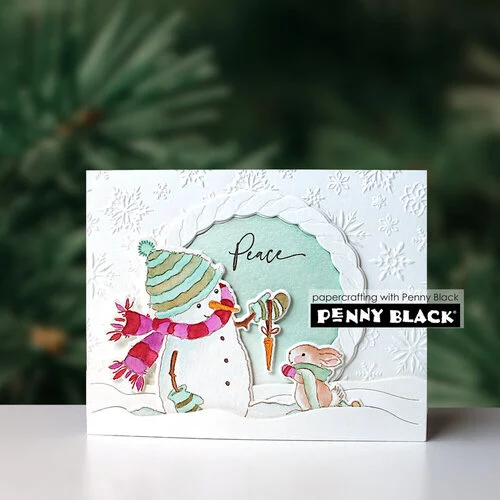 Penny Black - Clear Photopolymer Stamps - Frosty Hops 2 Penny Black - Clear Photopolymer Stamps - Frosty Hops