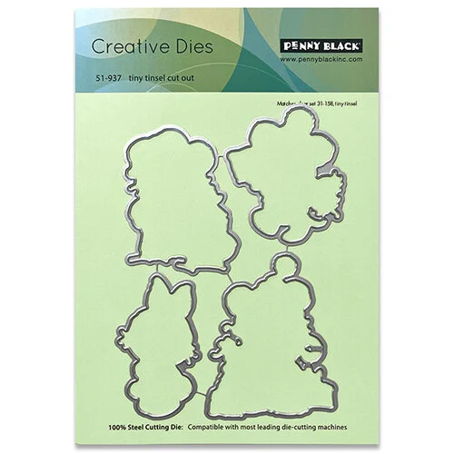 Penny Black - Creative Dies - Tiny Tinsel Cut Out