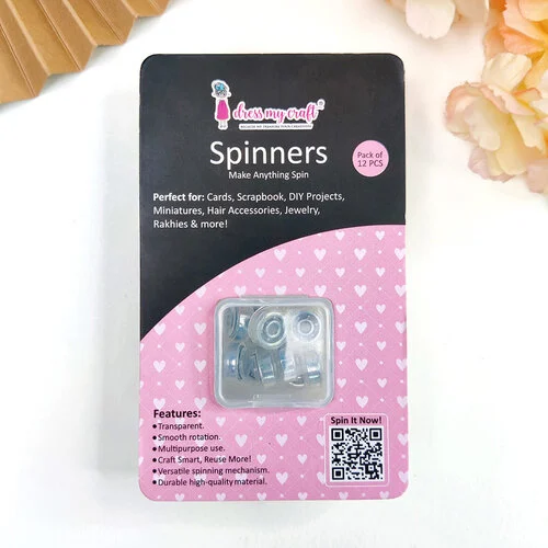 Dress My Craft - Spinners - Transparent