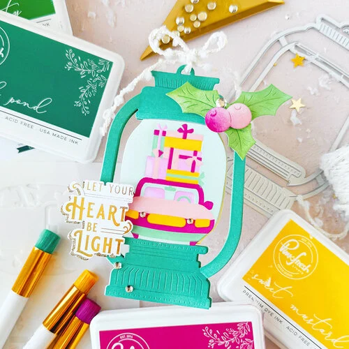 Pinkfresh Studio - Twinkle & Tradition Collection - Stencils - Lantern Landscapes 5 Pinkfresh Studio - Twinkle & Tradition Collection - Stencils - Lantern Landscapes