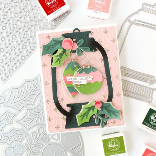 Pinkfresh Studio - Twinkle & Tradition Collection - Dies - Lantern Landscapes 7 Pinkfresh Studio - Twinkle & Tradition Collection - Dies - Lantern Landscapes