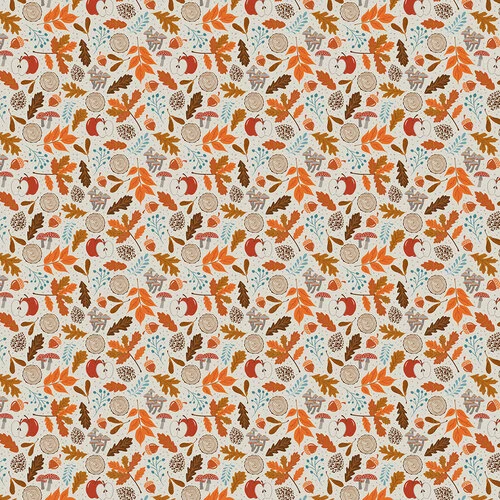 Paper House Productions - 12 x 12 Double Sided Paper - Fall Leaves