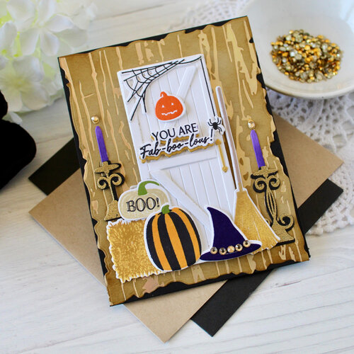 Papertrey Ink - Metal Dies - Fab-Boo-Lous Sentiments 2 Papertrey Ink - Metal Dies - Fab-Boo-Lous Sentiments