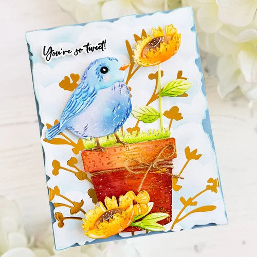Papertrey Ink - Metal Dies - Perfectly Potted