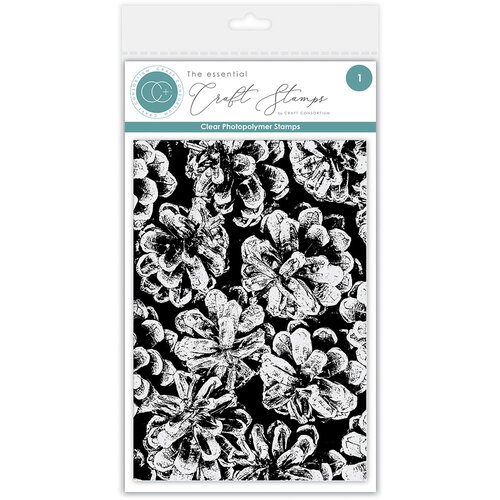 Craft Consortium - Clear Photopolymer Stamps - Pinecomb