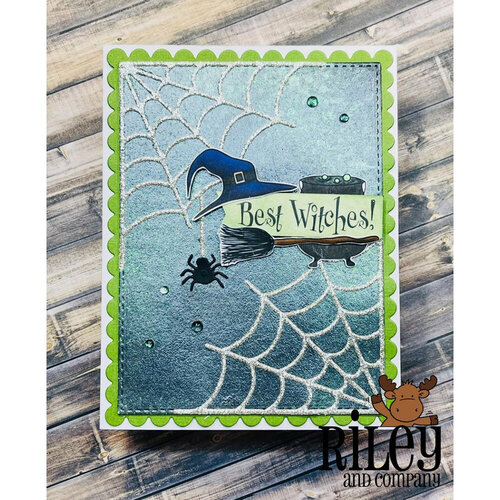 Riley and Company - Cut-Ups Collection - Dies - Corner Cobweb 5 Riley and Company - Cut-Ups Collection - Dies - Corner Cobweb