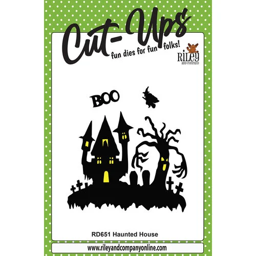 Riley and Company - Cut-Ups Collection - Dies - Haunted House