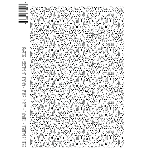 Brutus Monroe - Monroe Manor Collection - Washi Sheets - Gaggle of Ghosts