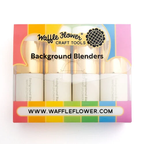 Waffle Flower Crafts - Background Blending Brushes - White