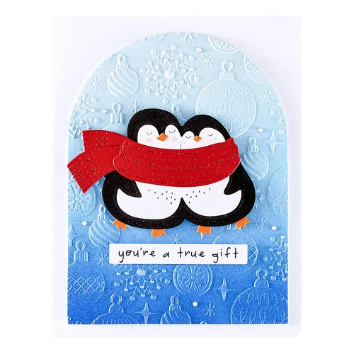 Spellbinders - Merry Mischief Collection - 3D Embossing Folder - Season Sparkles 4 Spellbinders - Merry Mischief Collection - 3D Embossing Folder - Season Sparkles