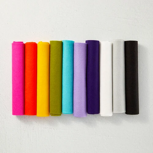 Spellbinders - Merino Wool Collection - Felt Sheets - Kaleidoscope Collection