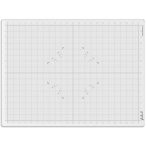 Glassboard Studio - 18 x 24 Magnetic Glass Craft Mat - True White