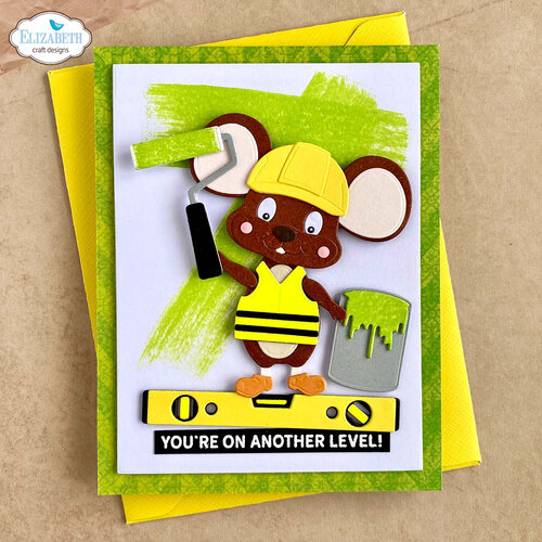 Elizabeth Craft Designs - Living It Up Collection - Dies - Construction Accessories