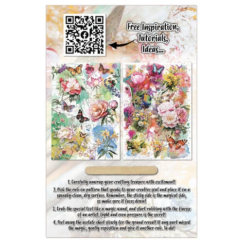AALL and Create - Radiant Florals Collection - Run-On Transfers - Bloomscape 2 AALL and Create - Radiant Florals Collection - Run-On Transfers - Bloomscape