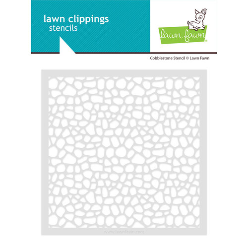 Lawn Fawn - Stencils - Cobblestone 1 Lawn Fawn - Stencils - Cobblestone