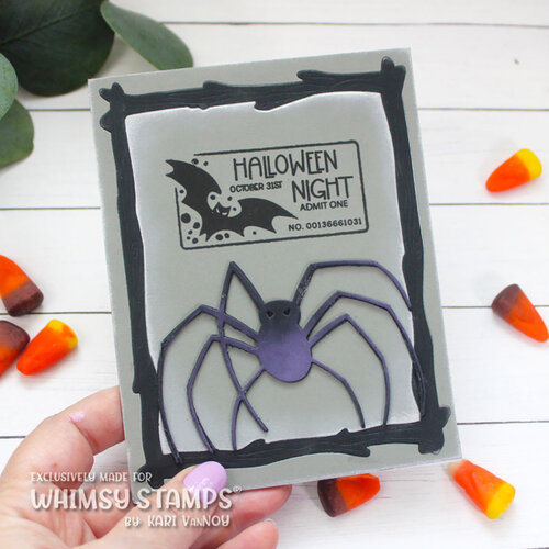 Whimsy Stamps - Dies - Itsy Bitsy Spider 10 Whimsy Stamps - Dies - Itsy Bitsy Spider