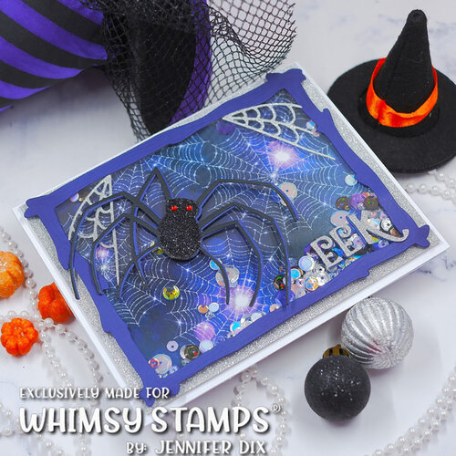 Whimsy Stamps - Dies - Itsy Bitsy Spider 12 Whimsy Stamps - Dies - Itsy Bitsy Spider