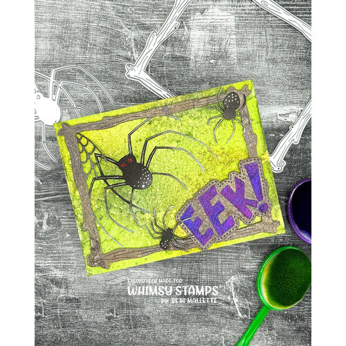 Whimsy Stamps - Dies - Itsy Bitsy Spider 5 Whimsy Stamps - Dies - Itsy Bitsy Spider