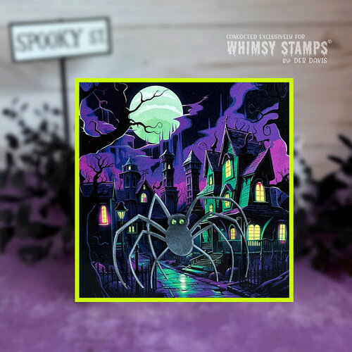 Whimsy Stamps - Dies - Itsy Bitsy Spider 8 Whimsy Stamps - Dies - Itsy Bitsy Spider