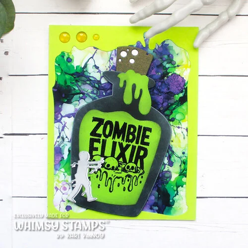 Whimsy Stamps - Clear Photopolymer Stamp Set - Potion Labels