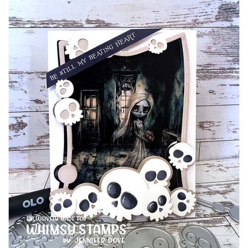 Whimsy Stamps - Quick A2 Card Fronts - The Brides 13 Whimsy Stamps - Quick A2 Card Fronts - The Brides
