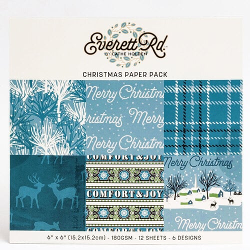 Everett Rd - Winter Wonderland Collection - 6 x 6 Paper Pack